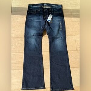 Guess Daredevil Boot Low Rise Jeans Sz 31 Dark Indigo Junction Wash Bootcut NWT